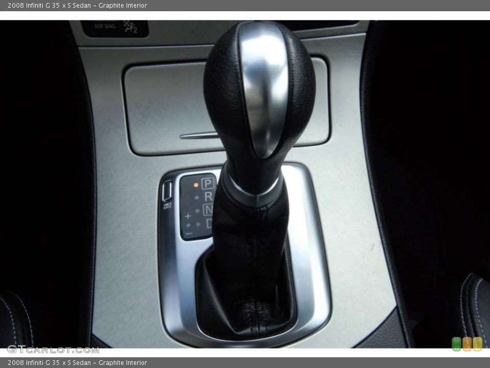 Graphite Interior Transmission for the 2008 Infiniti G 35 x S Sedan #2396223