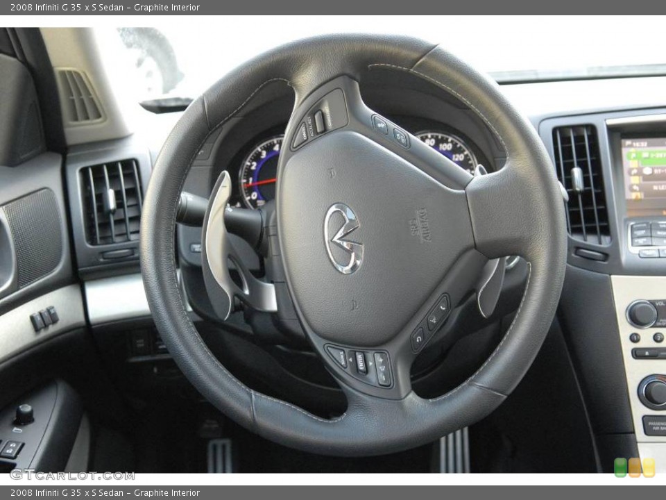 Graphite Interior Transmission for the 2008 Infiniti G 35 x S Sedan #2396233