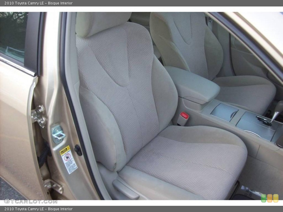 Bisque Interior Front Seat for the 2010 Toyota Camry LE #24335083