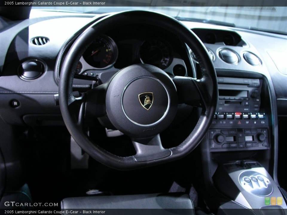 Black Interior Steering Wheel for the 2005 Lamborghini Gallardo Coupe E-Gear #243847