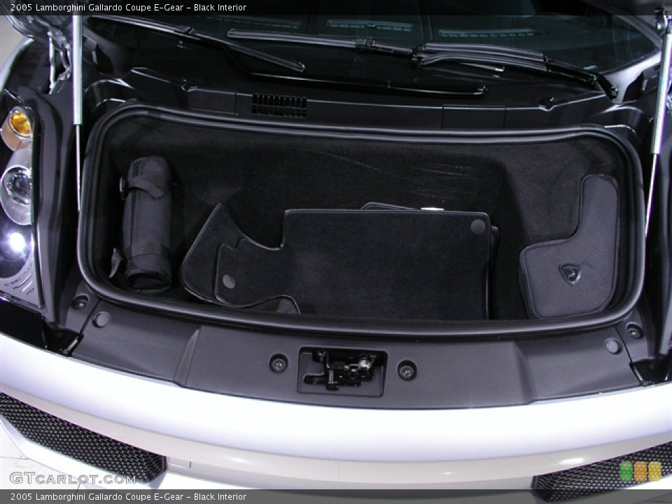 Black Interior Trunk for the 2005 Lamborghini Gallardo Coupe E-Gear #243910