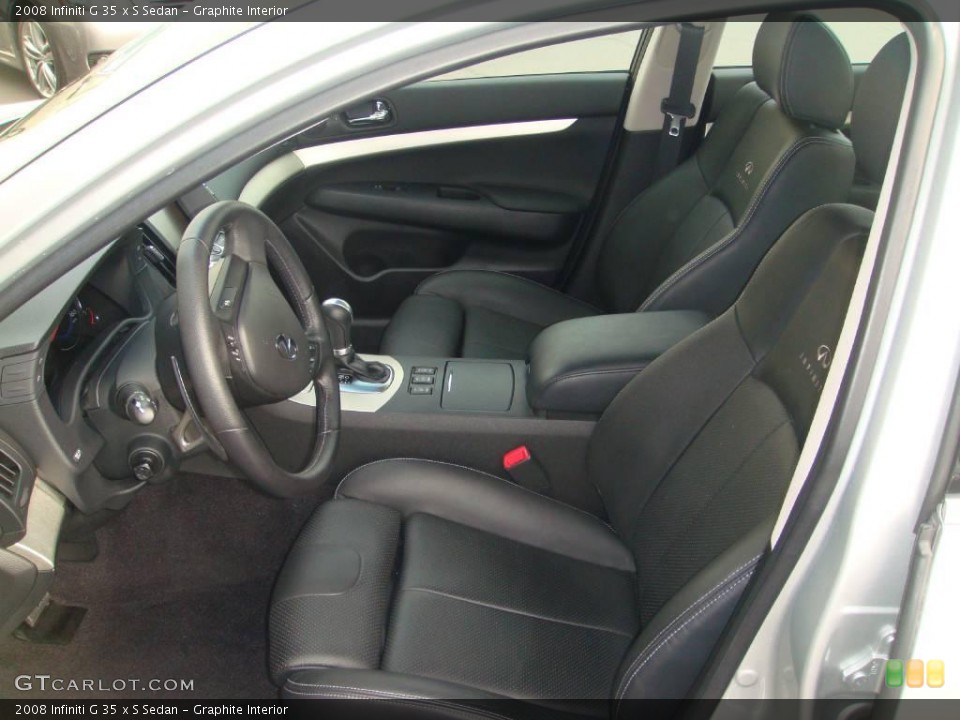 Graphite Interior Photo for the 2008 Infiniti G 35 x S Sedan #24393448