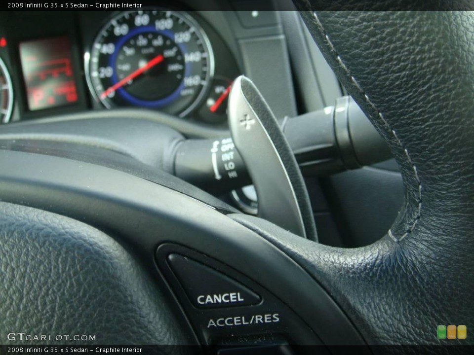 Graphite Interior Transmission for the 2008 Infiniti G 35 x S Sedan #24393532