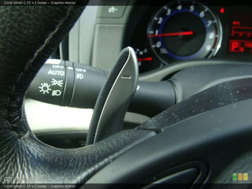 Graphite Interior Transmission for the 2008 Infiniti G 35 x S Sedan #24393536