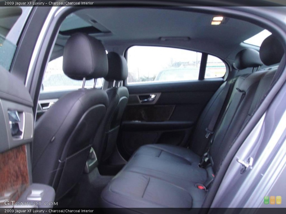 Charcoal/Charcoal Interior Rear Seat for the 2009 Jaguar XF Luxury #24442067