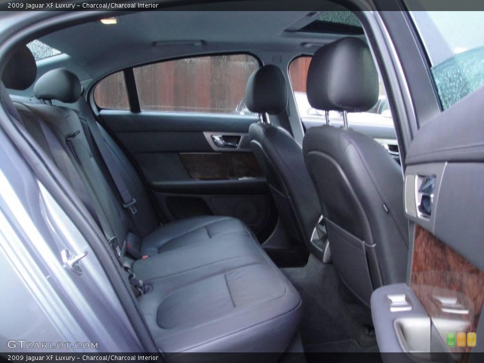 Charcoal/Charcoal Interior Rear Seat for the 2009 Jaguar XF Luxury #24442083