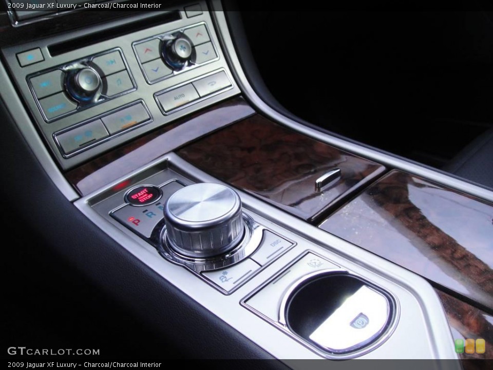 Charcoal/Charcoal Interior Transmission for the 2009 Jaguar XF Luxury #24442111