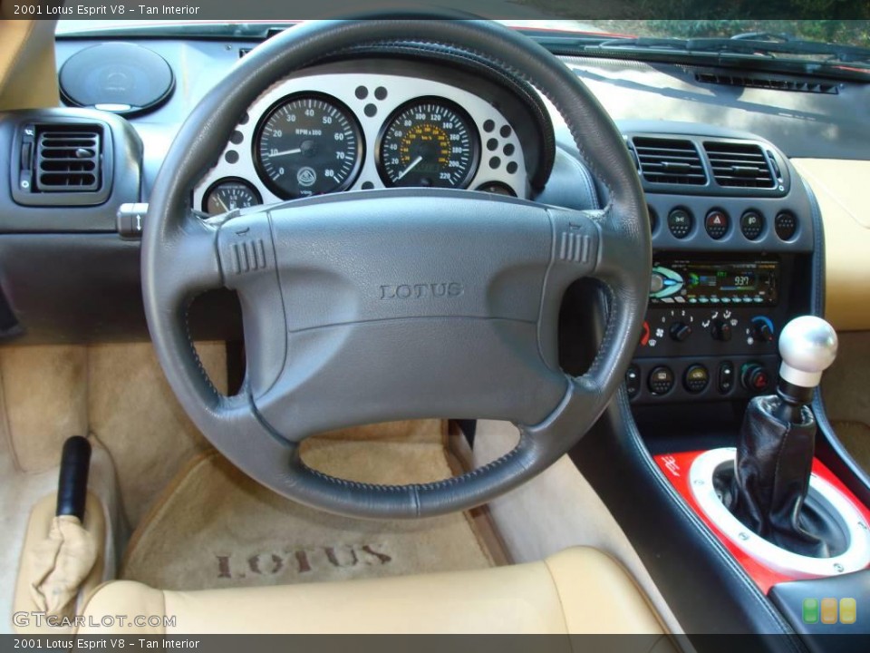 Tan Interior Gauges for the 2001 Lotus Esprit V8 #24480791