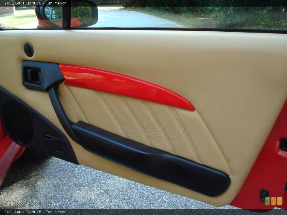Tan Interior Door Panel for the 2001 Lotus Esprit V8 #24480827