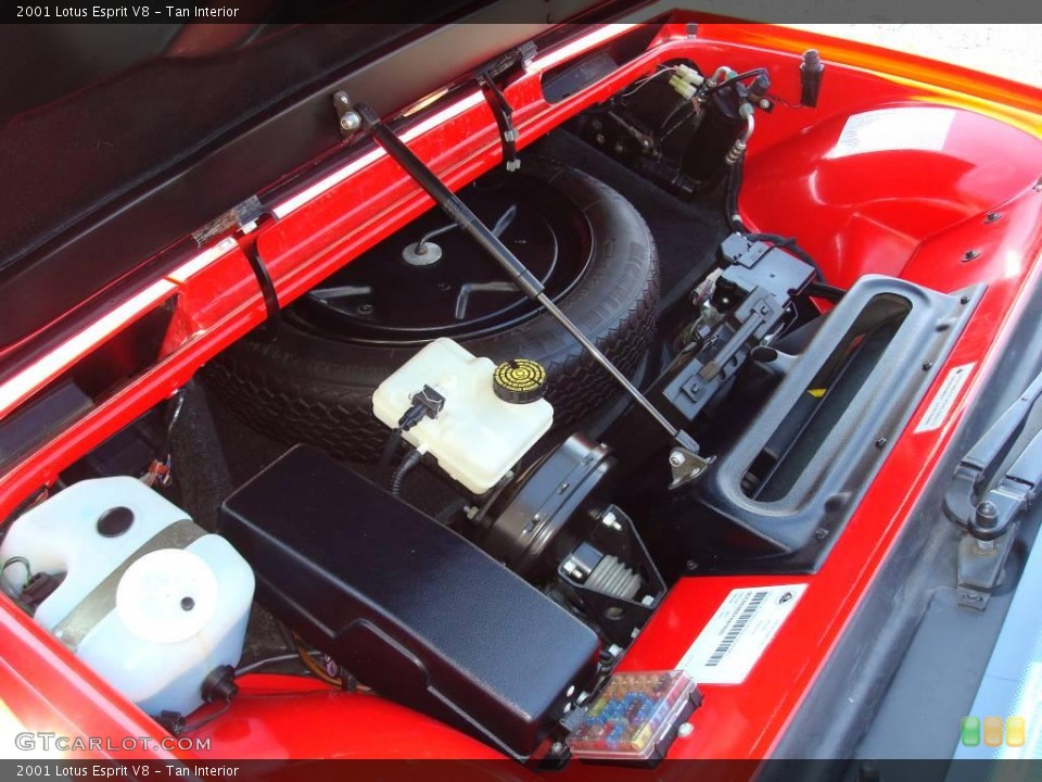 Tan Interior Trunk for the 2001 Lotus Esprit V8 #24480847