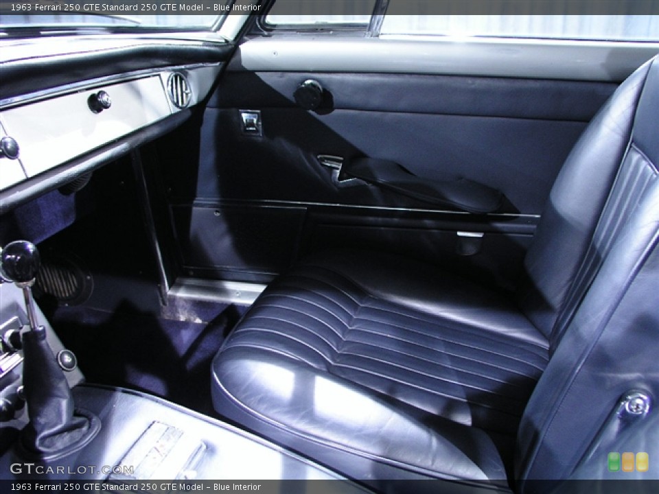 Blue Interior Photo for the 1963 Ferrari 250 GTE  #244921