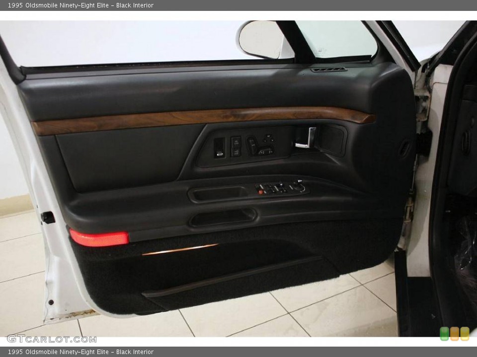 Black Interior Door Panel for the 1995 Oldsmobile Ninety-Eight Elite #24563256