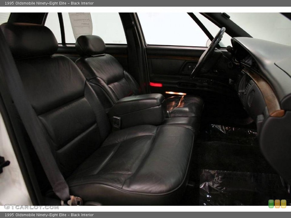 Black Interior Front Seat for the 1995 Oldsmobile Ninety-Eight Elite #24563288