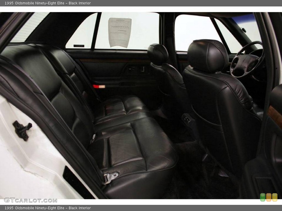 Black Interior Rear Seat for the 1995 Oldsmobile Ninety-Eight Elite #24563292
