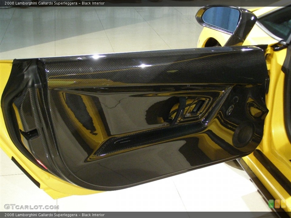 Black Interior Photo for the 2008 Lamborghini Gallardo Superleggera #245874