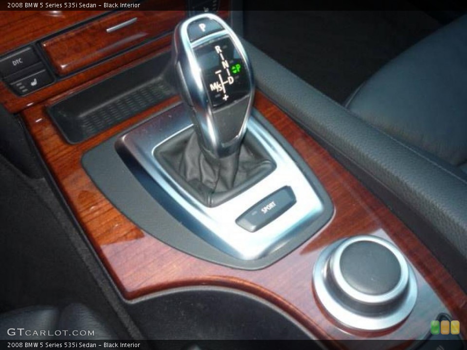 Black Interior Transmission for the 2008 BMW 5 Series 535i Sedan #24590245