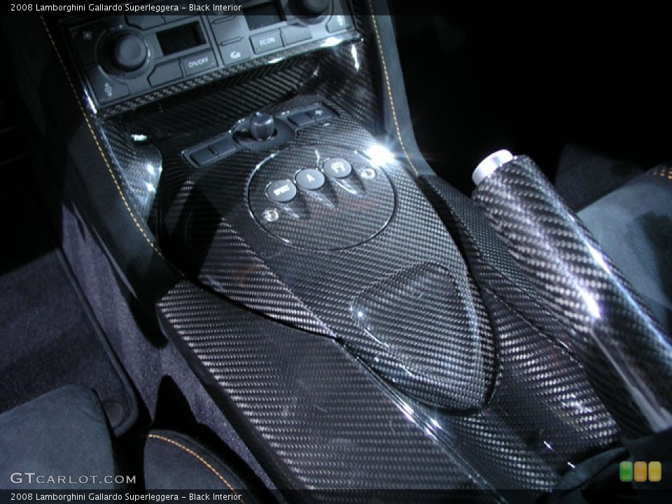 Black Interior Transmission for the 2008 Lamborghini Gallardo Superleggera #245986