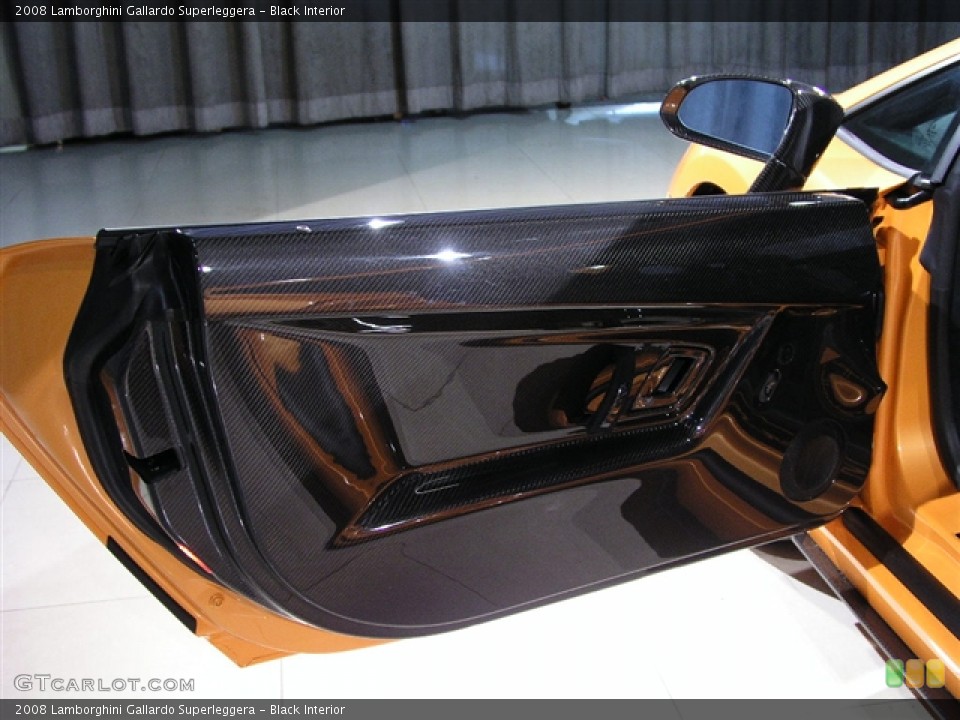 Black Interior Photo for the 2008 Lamborghini Gallardo Superleggera #246007