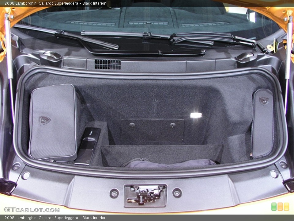 Black Interior Trunk for the 2008 Lamborghini Gallardo Superleggera #246035