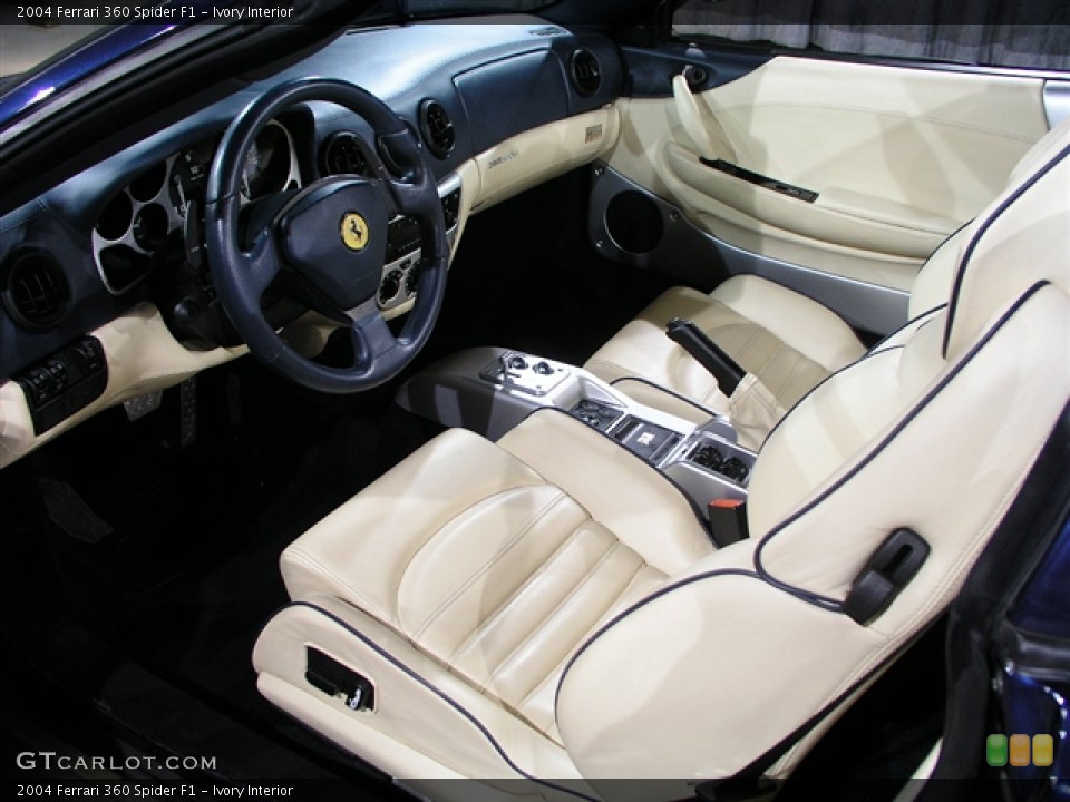 Ivory Interior Prime Interior for the 2004 Ferrari 360 Spider F1 #246220