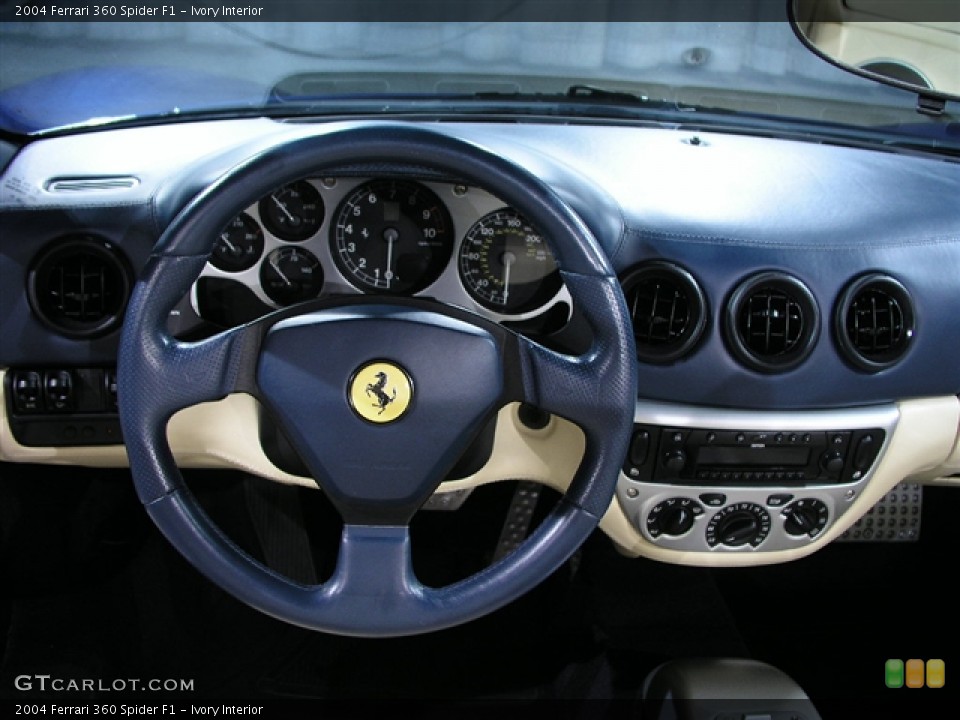 Ivory Interior Dashboard for the 2004 Ferrari 360 Spider F1 #246227