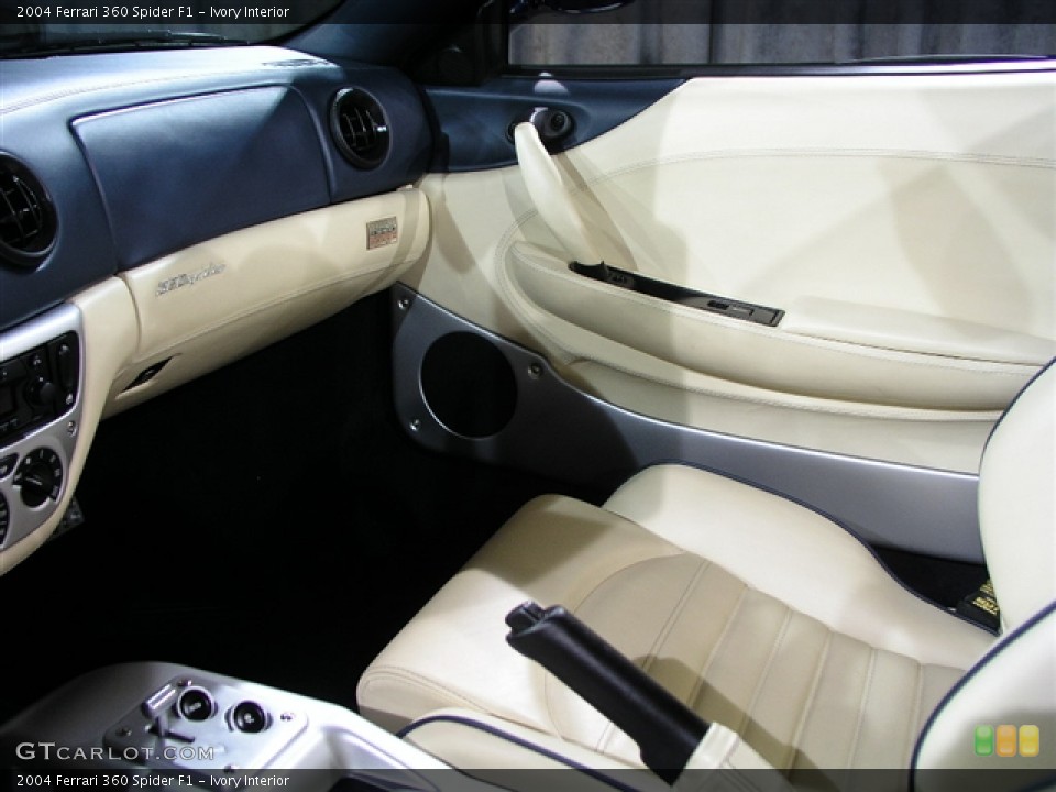 Ivory Interior Photo for the 2004 Ferrari 360 Spider F1 #246248