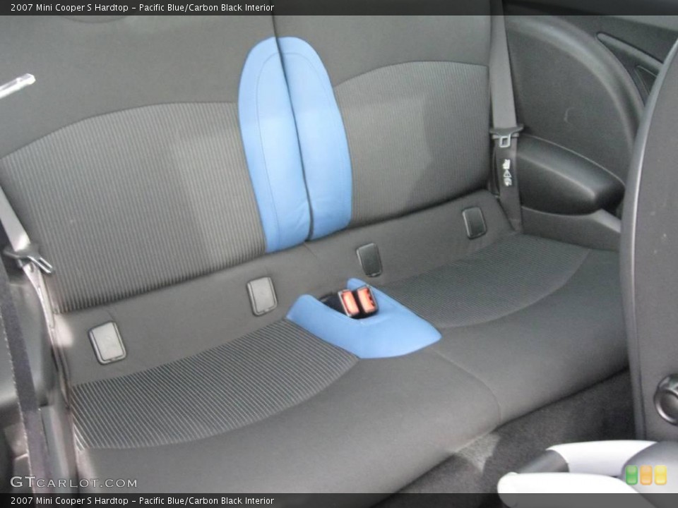 Pacific Blue/Carbon Black Interior Photo for the 2007 Mini Cooper S Hardtop #24713047