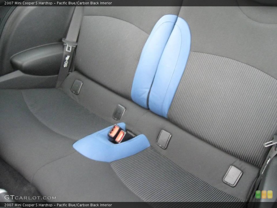 Pacific Blue/Carbon Black Interior Photo for the 2007 Mini Cooper S Hardtop #24713059