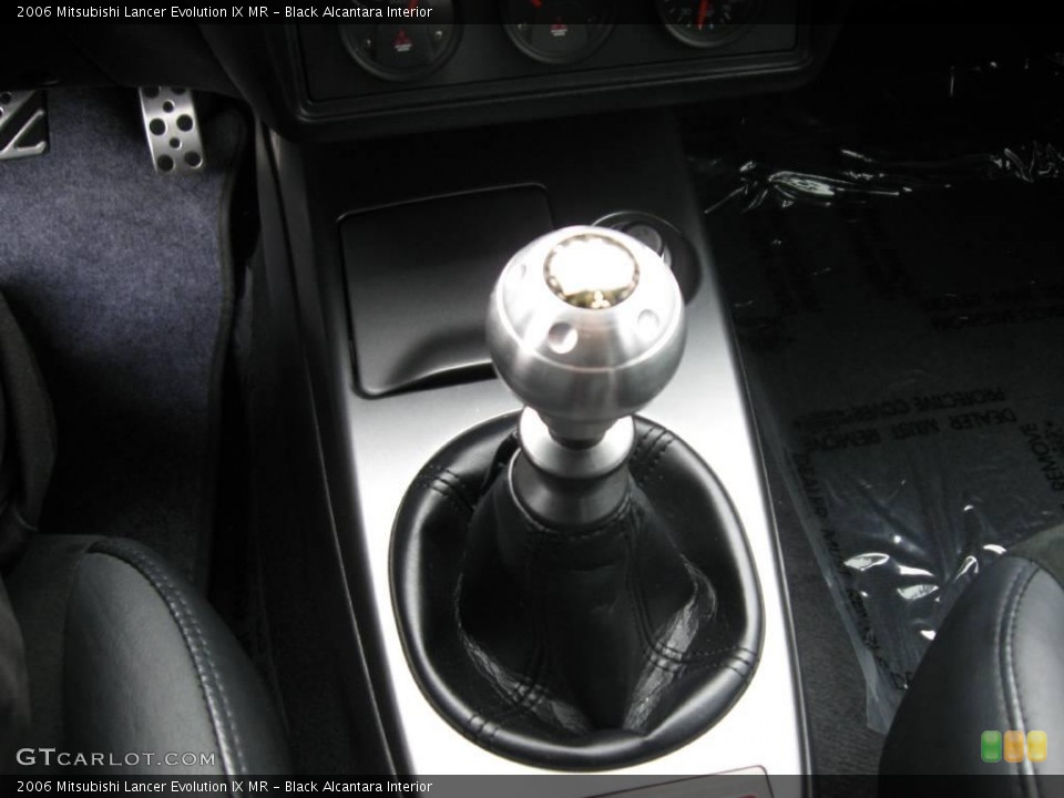 Black Alcantara Interior Transmission for the 2006 Mitsubishi Lancer Evolution IX MR #24713391
