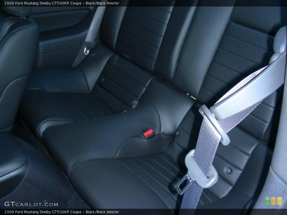 Black/Black Interior Photo for the 2009 Ford Mustang Shelby GT500KR Coupe #24799194