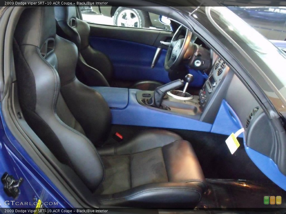 Black/Blue Interior Photo for the 2009 Dodge Viper SRT-10 ACR Coupe #24805054