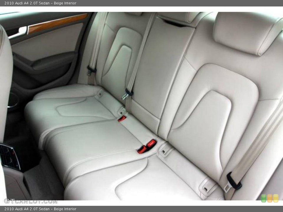 Beige Interior Photo for the 2010 Audi A4 2.0T Sedan #24905919