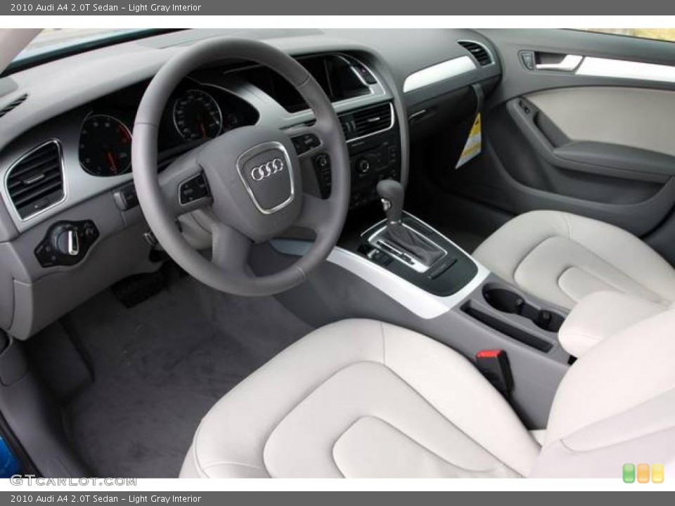 Light Gray Interior Photo for the 2010 Audi A4 2.0T Sedan #24918035