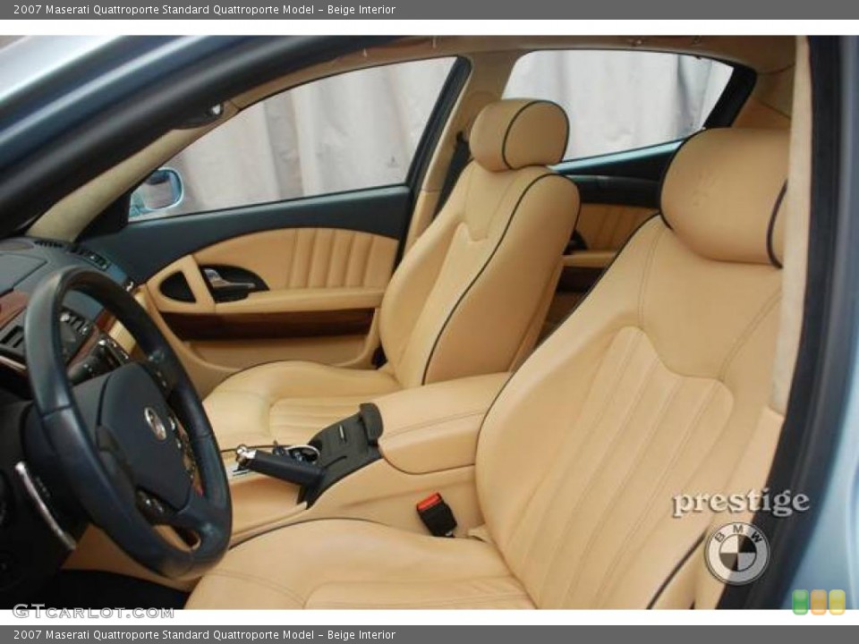 Beige Interior Photo for the 2007 Maserati Quattroporte  #24937280
