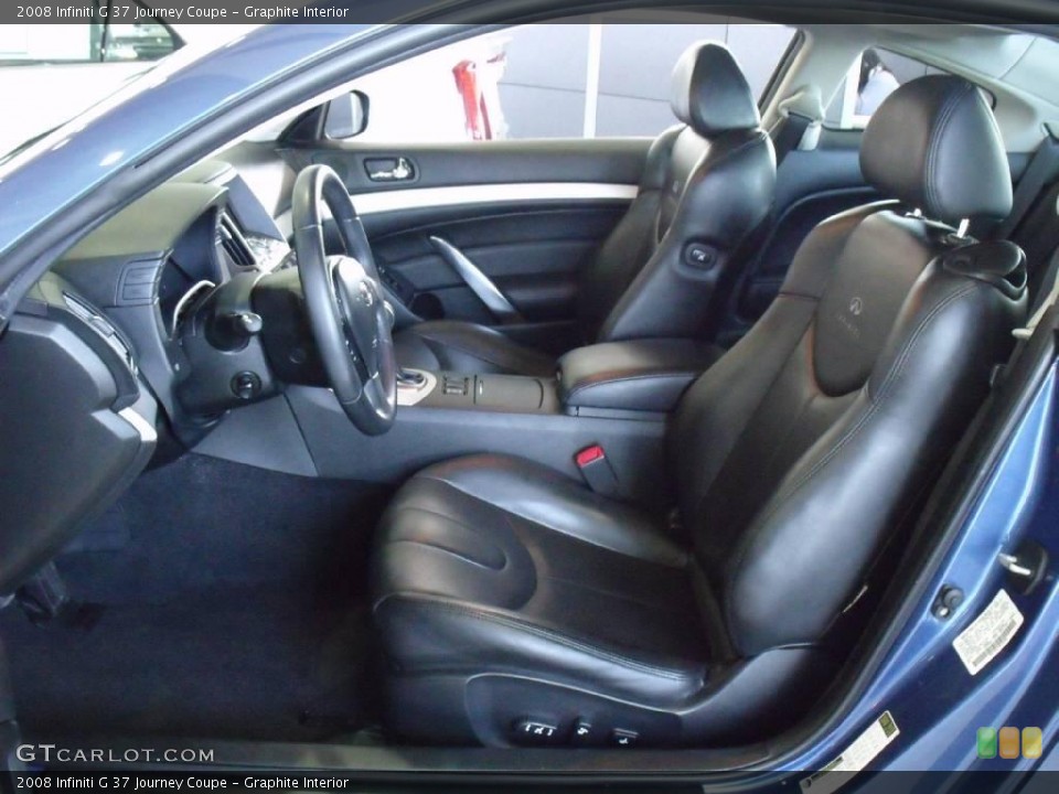 Graphite Interior Photo for the 2008 Infiniti G 37 Journey Coupe #24959375