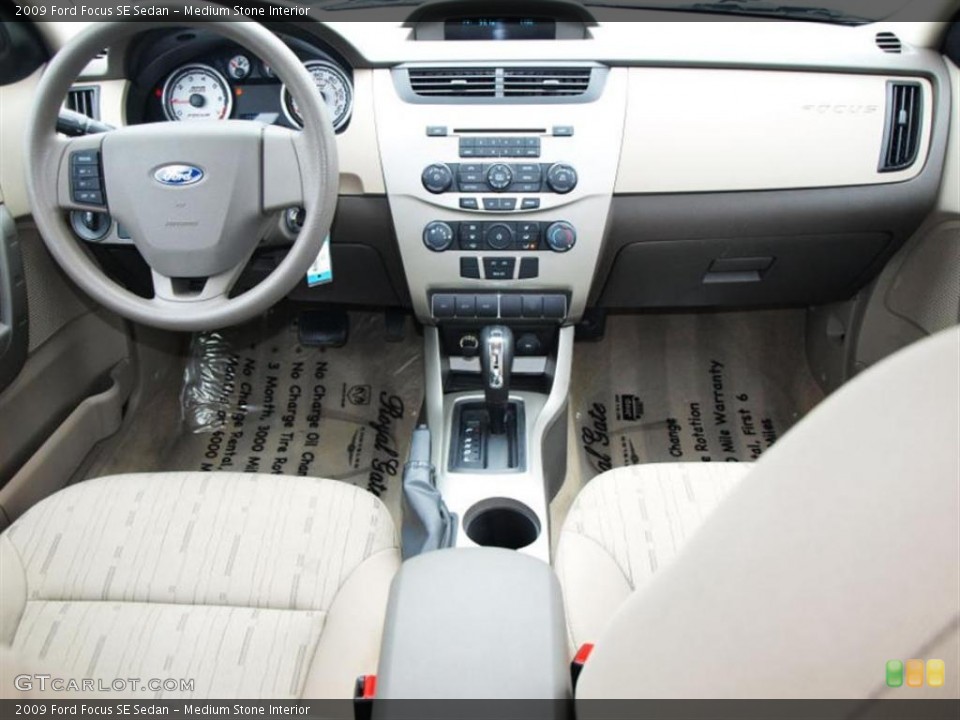 Medium Stone Interior Transmission for the 2009 Ford Focus SE Sedan #25078195