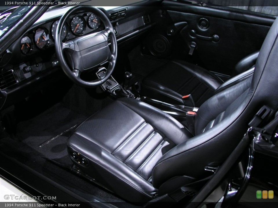 Black Interior Prime Interior for the 1994 Porsche 911 Speedster #250929