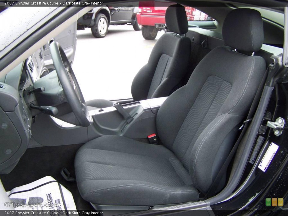 Dark Slate Gray Interior Photo for the 2007 Chrysler Crossfire Coupe #25101485