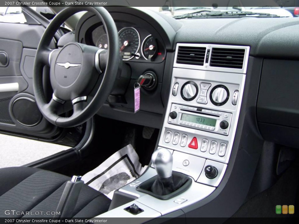 Dark Slate Gray Interior Photo for the 2007 Chrysler Crossfire Coupe #25101501