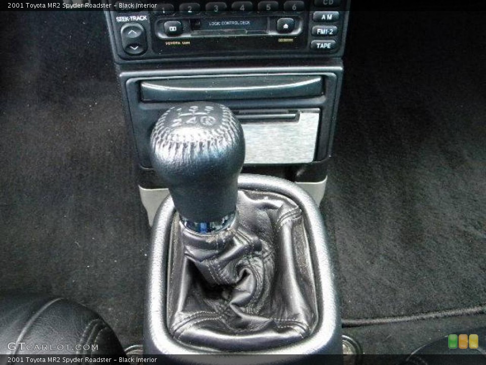 Black Interior Transmission for the 2001 Toyota MR2 Spyder Roadster #25125413