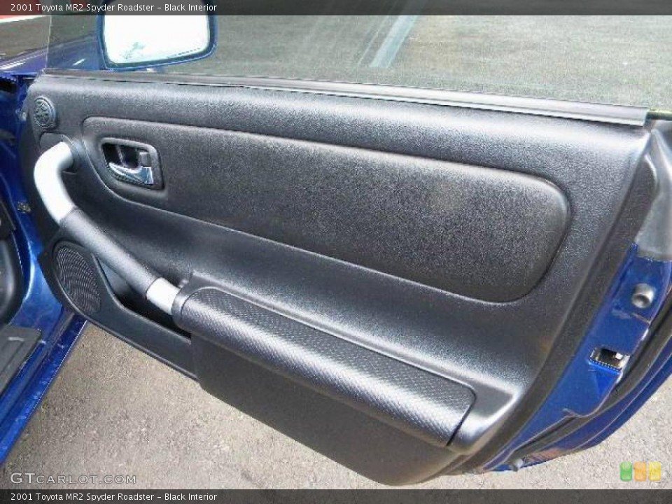 Black Interior Door Panel for the 2001 Toyota MR2 Spyder Roadster #25125453