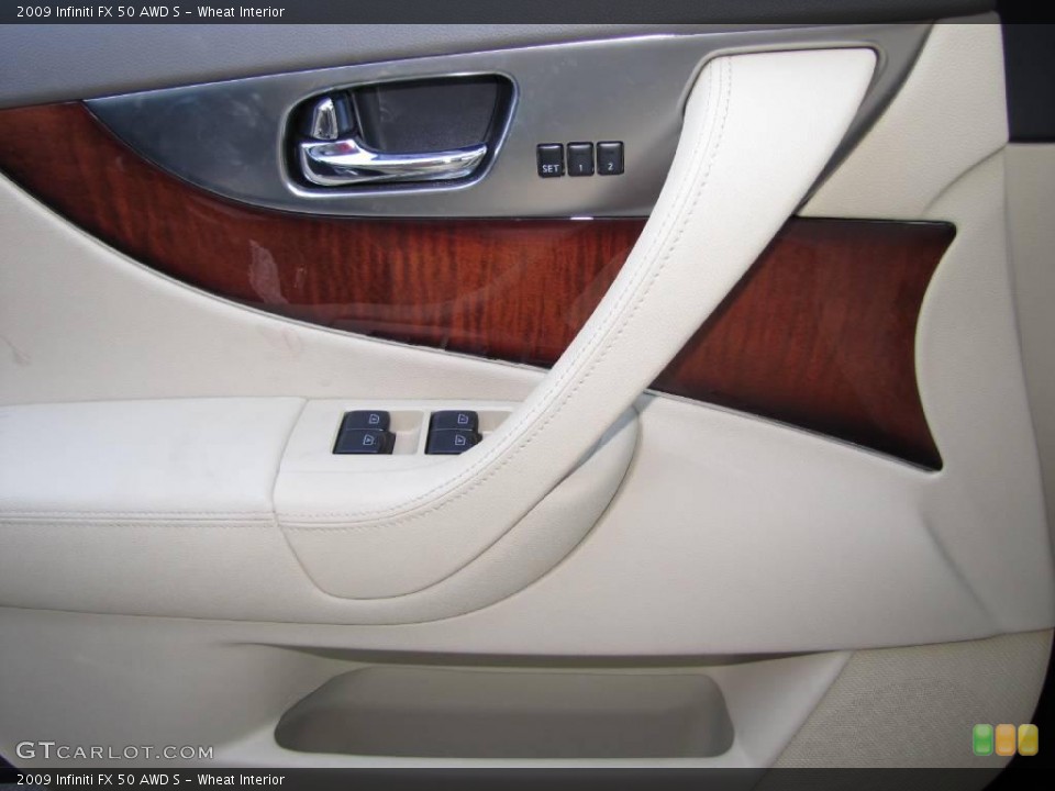 Wheat Interior Door Panel for the 2009 Infiniti FX 50 AWD S #25144939