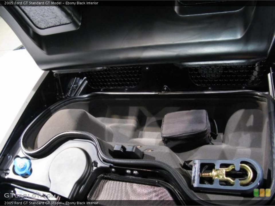 Ebony Black Interior Trunk for the 2005 Ford GT  #25156159