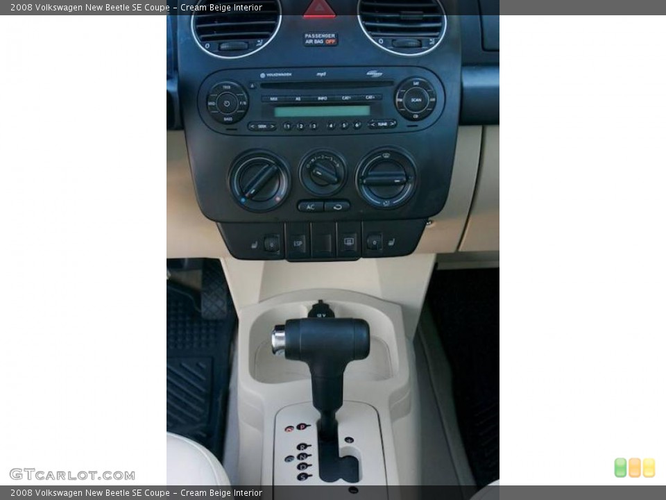 Cream Beige Interior Transmission for the 2008 Volkswagen New Beetle SE Coupe #25171856