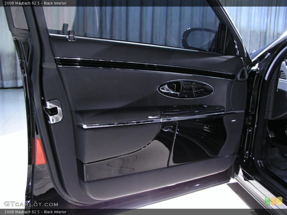 Black Interior Door Panel for the 2008 Maybach 62 S #254854