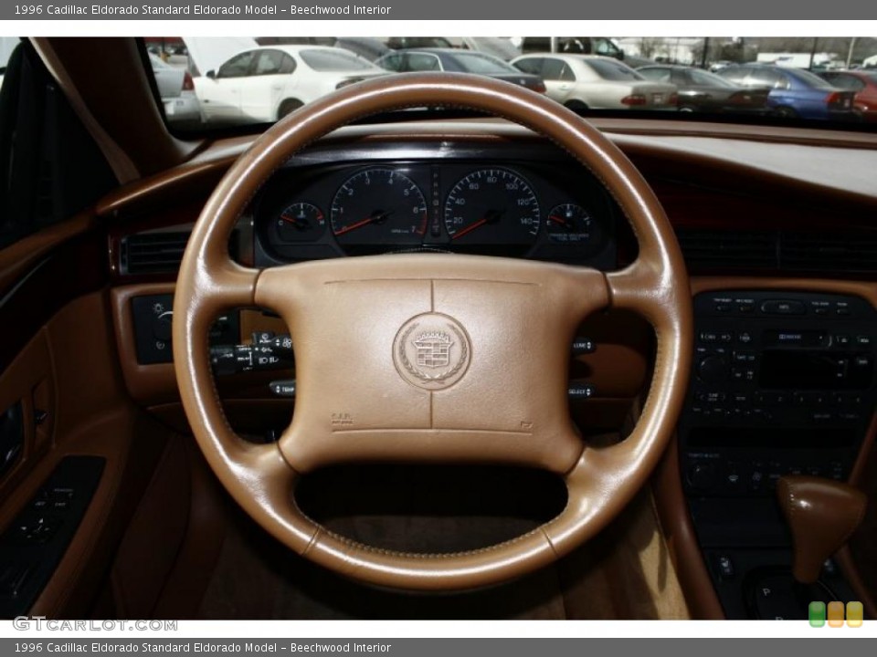 Beechwood Interior Steering Wheel for the 1996 Cadillac Eldorado  #25754372