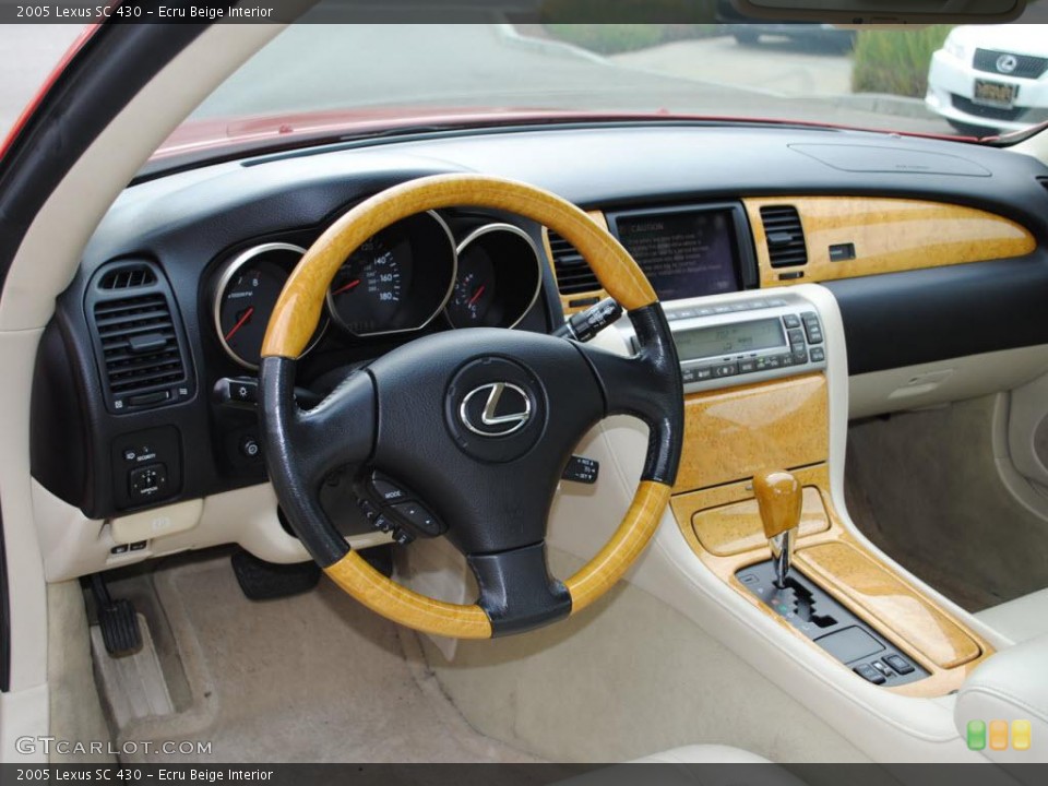 Ecru Beige Interior Photo for the 2005 Lexus SC 430 #25782264