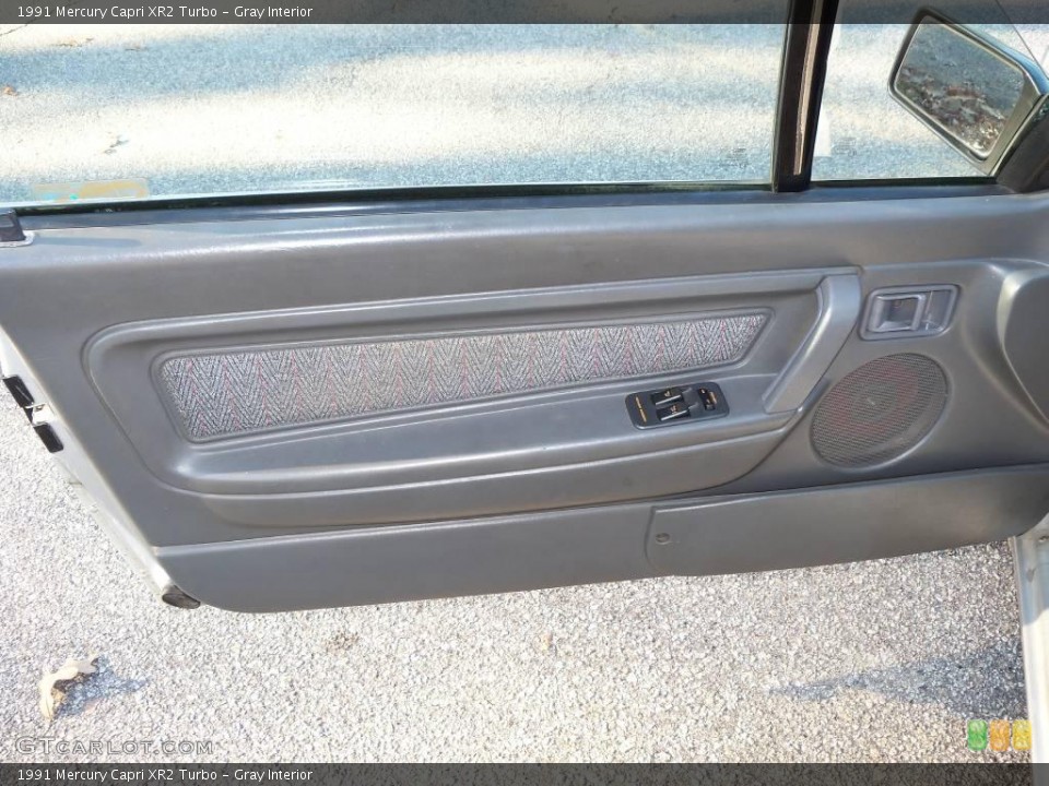 Gray Interior Door Panel for the 1991 Mercury Capri XR2 Turbo #25797398