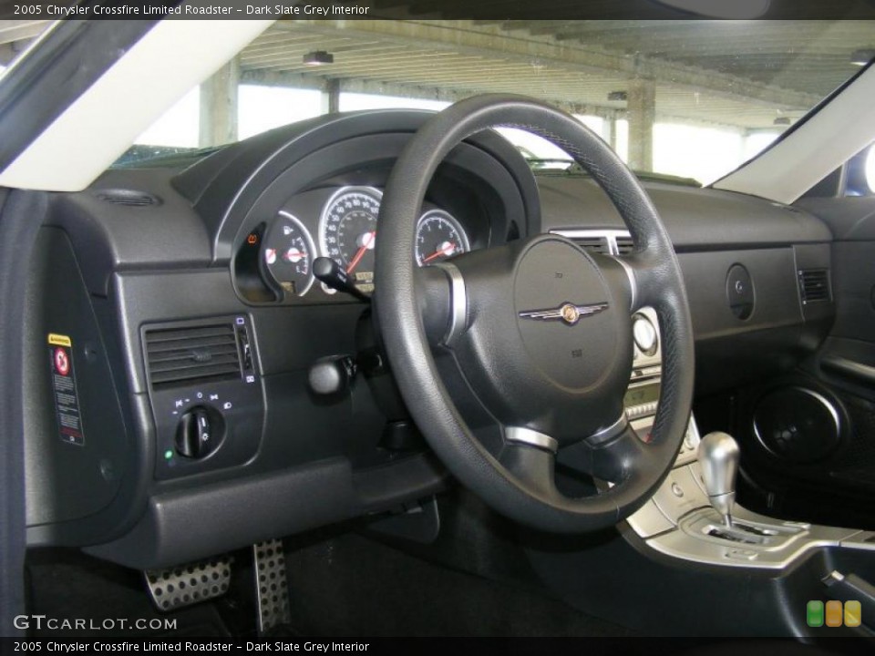 Dark Slate Grey Interior Dashboard for the 2005 Chrysler Crossfire Limited Roadster #25912357