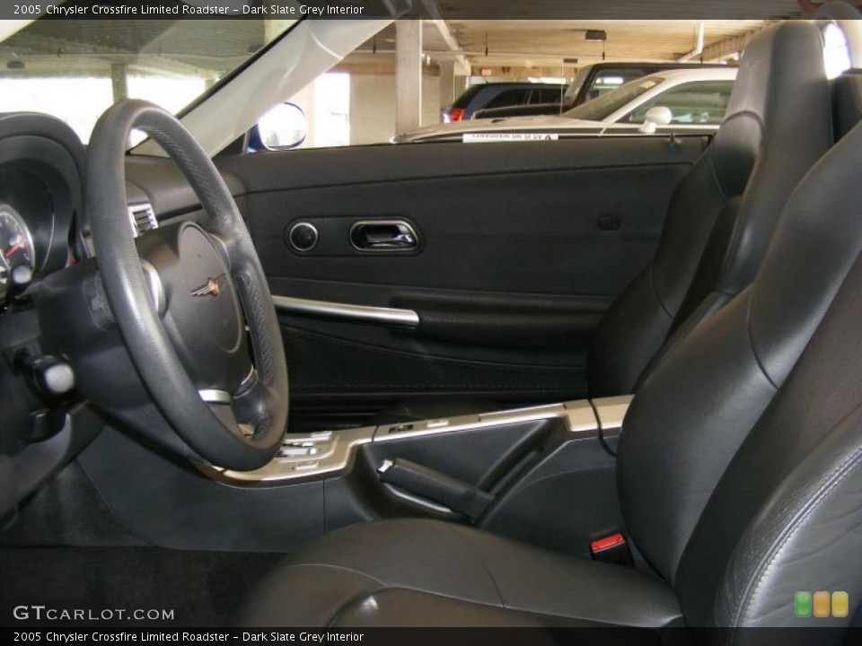 Dark Slate Grey Interior Photo for the 2005 Chrysler Crossfire Limited Roadster #25912365